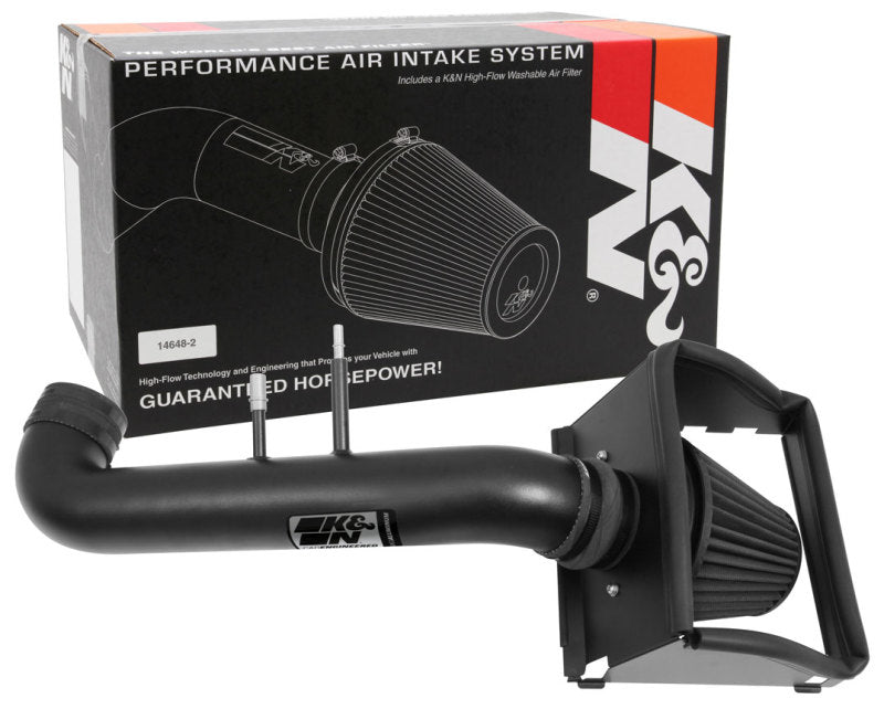 Kit d'admission K&amp;N Blackhawk Performance pour Ford F150 5.0L V8 2015