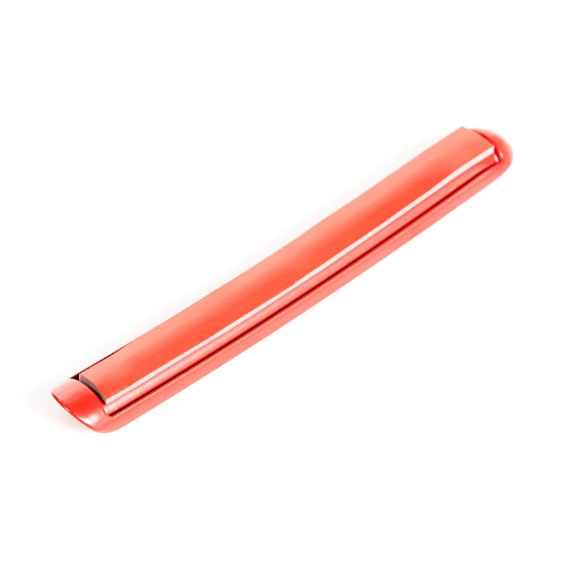 Inserts de poignée de porte Rugged Ridge rouges 07-18 Jeep Wrangler JK 4 portes