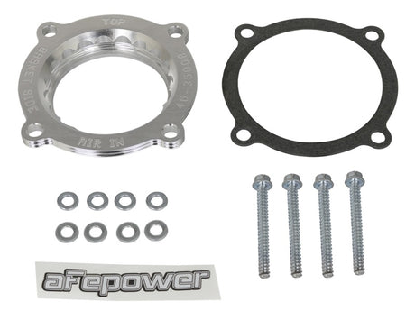 Entretoise de corps de papillon aFe Silver Bullet 2018+ Jeep Wrangler (JL) V6 3,6 L