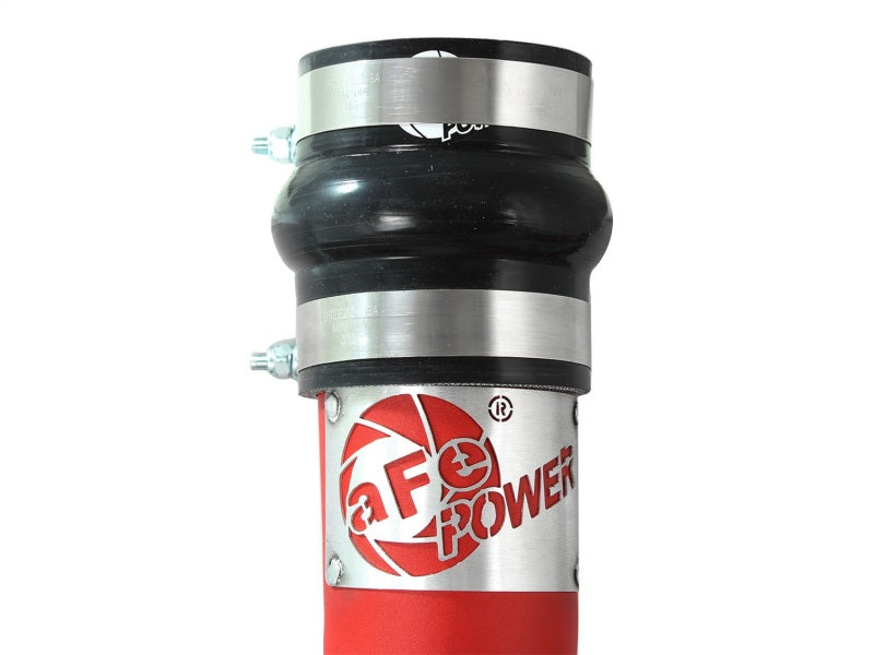 Tube de refroidisseur intermédiaire aFe Bladerunner côté froid 3,5 po 94-02 Dodge Trucks 5,9 L - Rouge