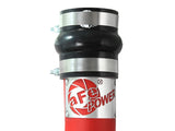 Tube de refroidisseur intermédiaire aFe Bladerunner côté froid 3,5 po 94-02 Dodge Trucks 5,9 L - Rouge