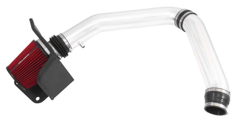 Kit d'admission d'air pour Jeep Grand Cherokee V6-3.6LF/I Spectre 11-15 - Poli avec filtre rouge