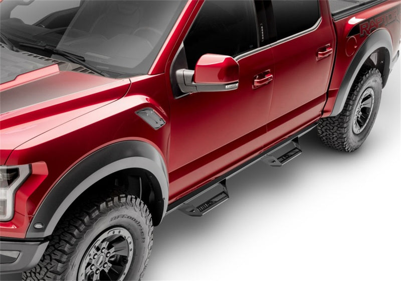 Système de marchepieds N-Fab Predator Pro 99-16 Ford F-250/F-350 SuperDuty Crew Cab - Tex. Noir