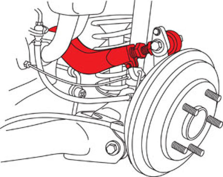 Bras de carrossage arrière réglable SPC Performance 06-10 Honda Civic Base/Si/Hybrid/ 13+ Acura CSX/ILX