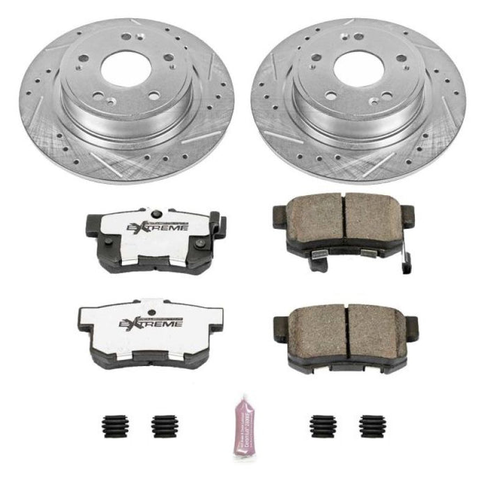 Kit de freins arrière Power Stop 16-18 Acura ILX Z26 Street Warrior