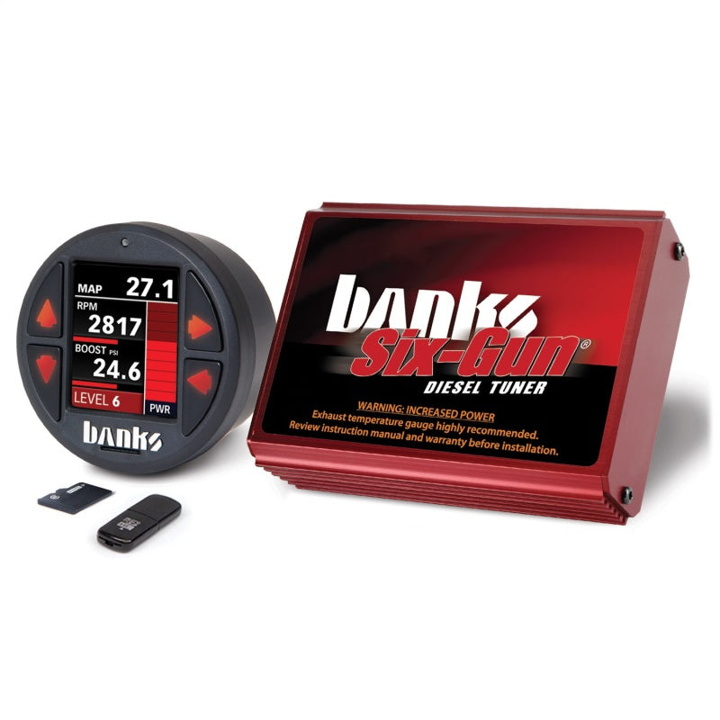 Banks 06-07 Dodge 2500/3500 5.9L Diesel Six-Gun Diesel Tuner w/ iDash-1.8 DataMonster