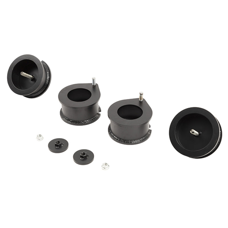 Entretoise de ressort hélicoïdal de levage arrière Belltech 18-19 Jeep Wrangler Rubicon JL (4 portes) 2,5 pouces avant 2 pouces