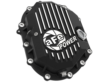 Couvercle de différentiel avant AFE Power 11-18 GM 2500-3500 AAM 9.25, série Street usinée noire