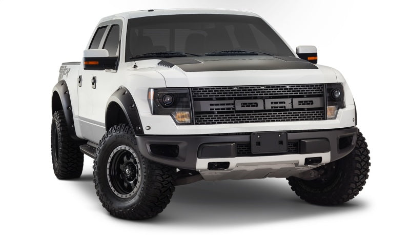 Bushwacker 10-14 Ford F-150 SVT Raptor Pocket Style Flares 4pc - Black