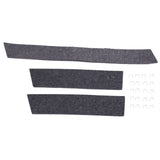 Kit de feutre de radiateur Omix 53-67 Jeep CJ3 / 48-53 Jeep Willys CJ-3