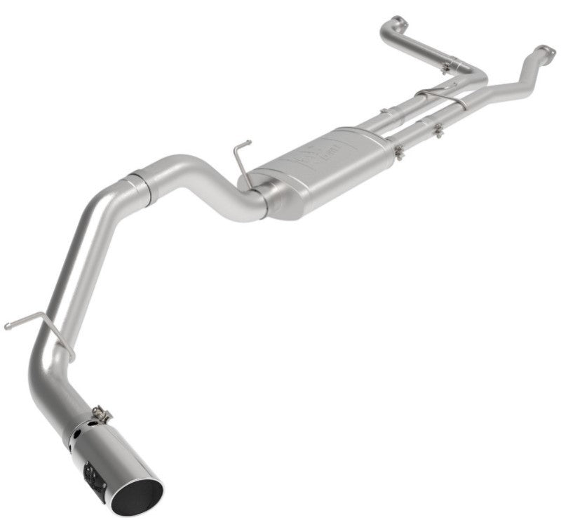 aFe MACHForce XP Exhausts Cat-Back SS-409 Nissan Titan XD 16-19 V8-5.6L - Polished Tip