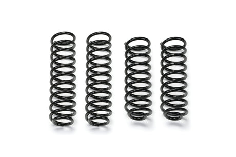 Kit de ressorts hélicoïdaux standard avant et arrière Fabtech 07-18 Jeep JK 4WD 4 portes 3 pouces