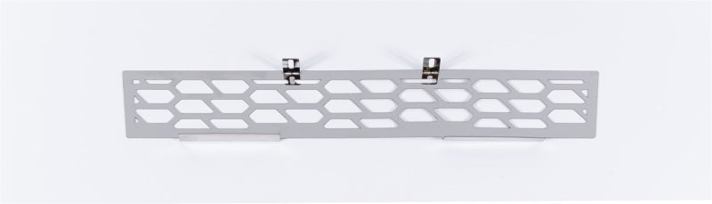 Putco 19-20 Ford Ranger sans régulateur de vitesse adaptatif - Hex Shield - Inserts de calandre de pare-chocs en acier inoxydable poli