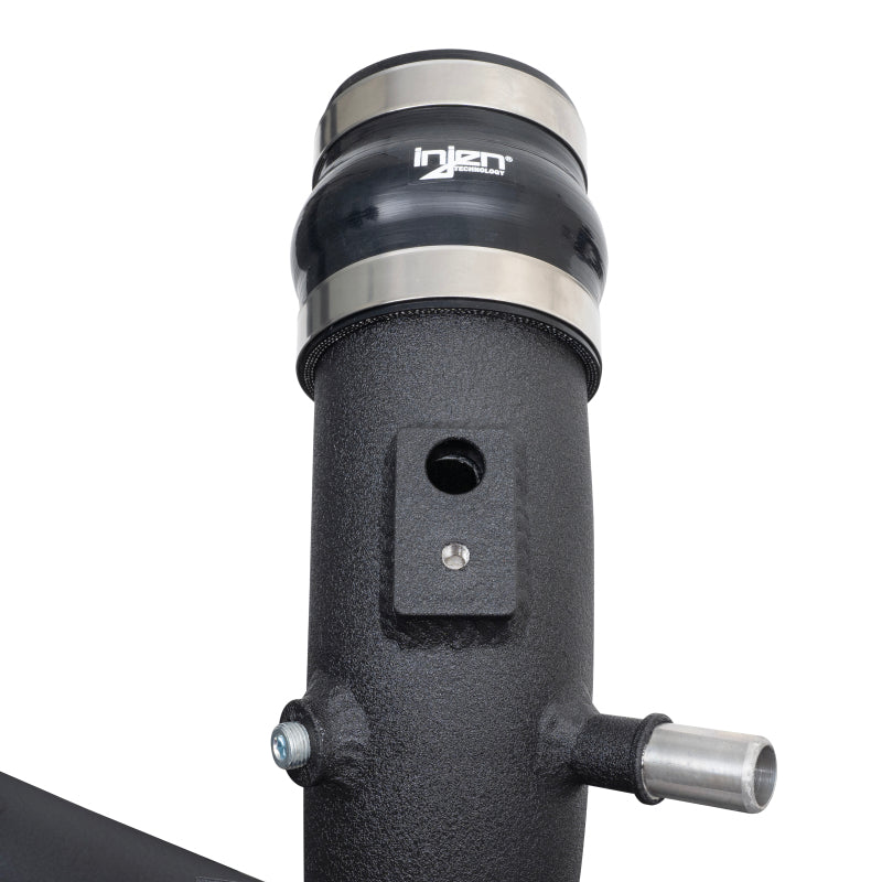 Tuyaux d'échangeur thermique Injen 21-23 pour Ford Bronco 2,7 L V6 (TT) EcoBoost SES - Noir froissé