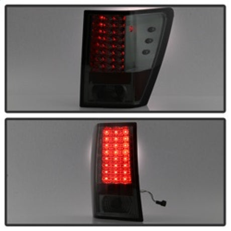 Feux arrière à LED Spyder Jeep Grand Cherokee 07-10 Fumés ALT-YD-JGC07-LED-SM