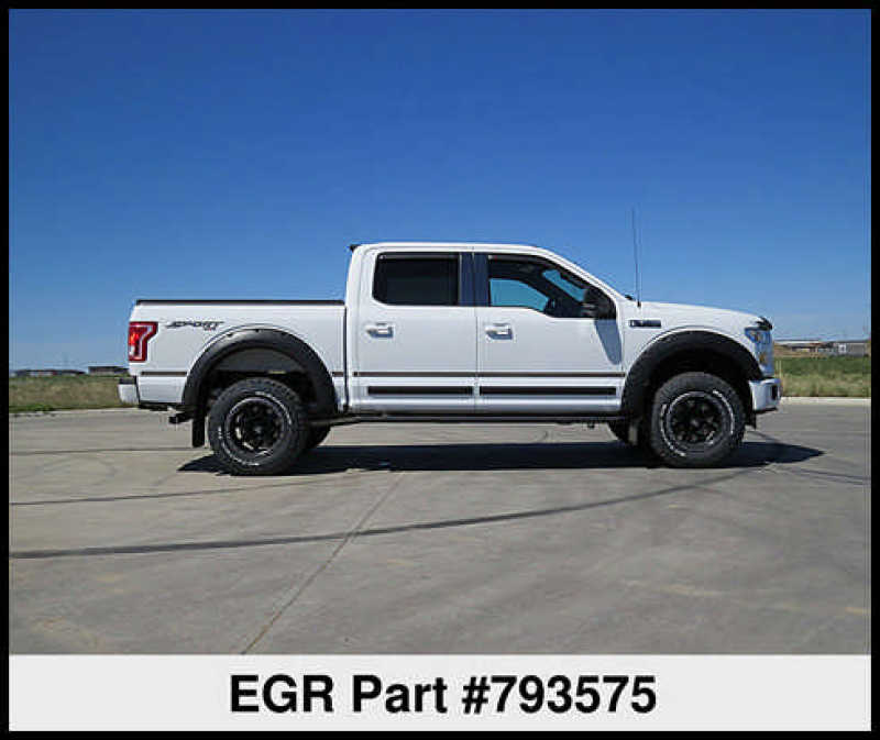 EGR 2018 Ford F-150 Bolt-On Look Fender Flares - Set - Black Matte