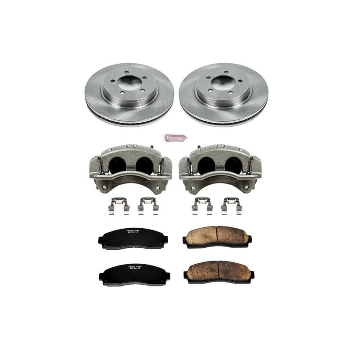 Kit de freins avant Power Stop 02-05 Autospecialty avec étriers pour Ford Explorer