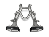 Ligne Slip-On Akrapovic 14-17 McLaren 650S/650S Spyder (titane) avec embouts en carbone