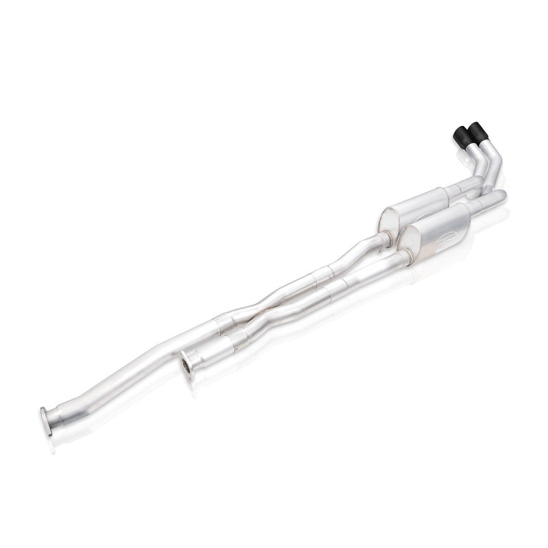 Échappement Cat-Back Legend Series 2014+ de Toyota Tundra 5,7 L avec embouts noirs en acier inoxydable