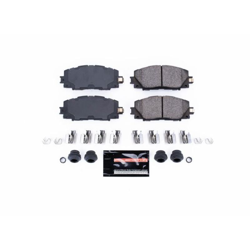 Plaquettes de frein avant Power Stop 2013 Scion iQ Z23 Evolution Sport avec matériel
