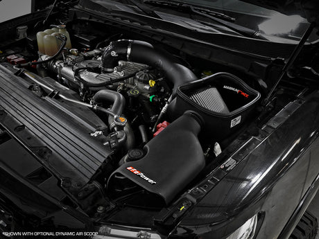 Système d'admission d'air froid aFe Magnum FORCE Stage-2 avec Pro DRY S Media 16-19 Nissan Titan XD V8-5.0L(td)