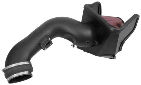 Système d'admission d'air hautes performances K&amp;N 17-19 Ford F Super Duty V8 6,7 L DSL