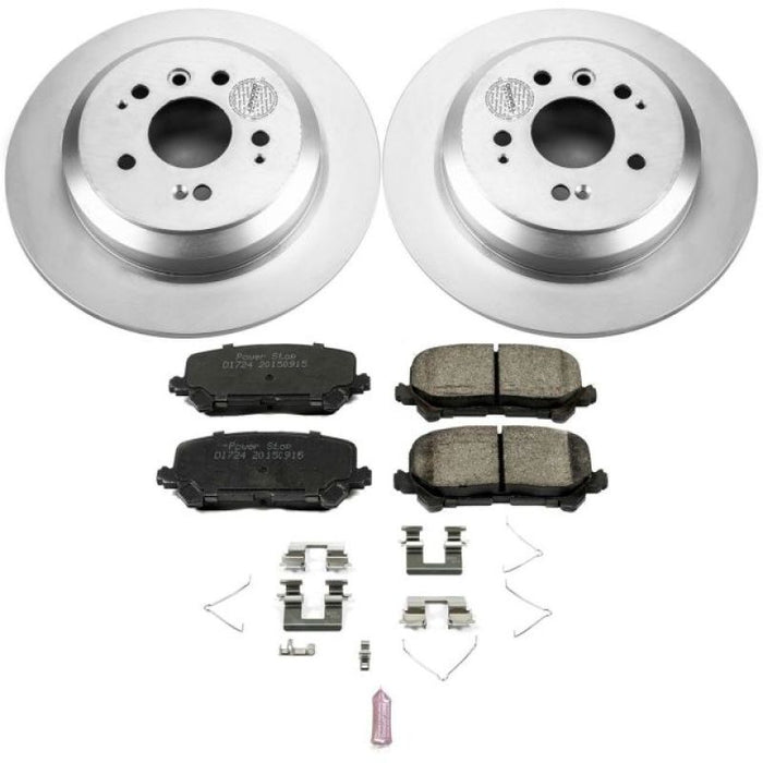 Kit de freins arrière Power Stop 16-19 Honda Pilot Z17 Evolution Geomet avec revêtement