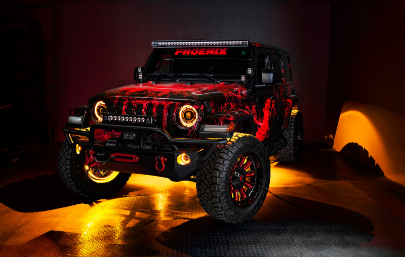 Feux antibrouillard à LED hautes performances Oracle Jeep Wrangler JL/Gladiator JT Sport - Ambre VOIR LA GARANTIE