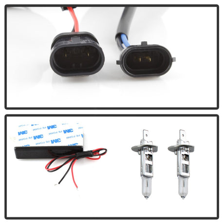Phares de projecteur Spyder Toyota Tundra 07-13 CCFL Halo LED Blk PRO-YD-TTU07-CCFL-BK