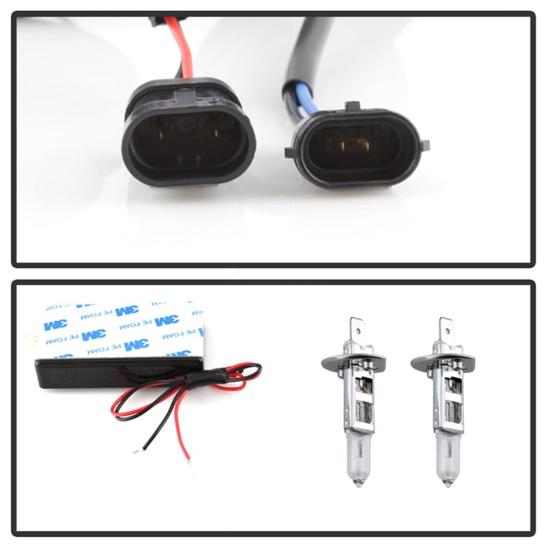 Phares de projecteur Spyder Toyota Tundra 07-13 CCFL Halo LED Blk PRO-YD-TTU07-CCFL-BK