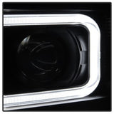 xTune Chevy Silverado 1500/2500/3500 07-13 Projector Headlights Black PRO-JH-CS07-LED-BK