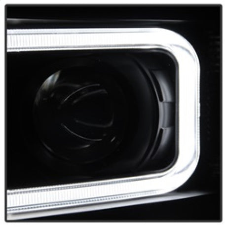 xTune Chevy Silverado 1500/2500/3500 07-13 Projector Headlights Black PRO-JH-CS07-LED-BK
