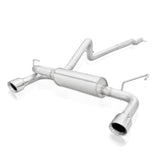 Échappement Catback pour Jeep Wrangler 2012-17 en acier inoxydable