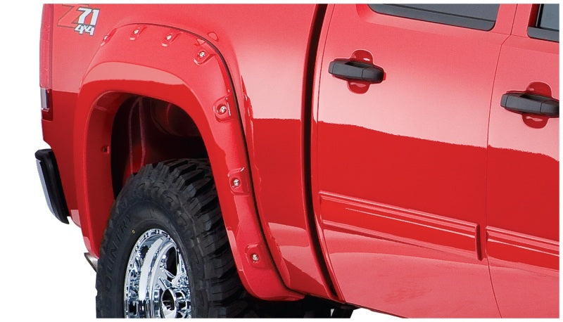 Bushwacker 07-13 GMC Sierra 1500 Fleetside Boss Pocket Style Flares 4 pièces 69,3 po - Noir