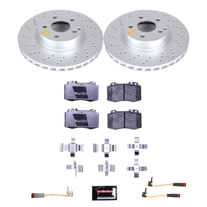 Kit de freins avant Euro-Stop Power Stop 04-06 Mercedes-Benz E500