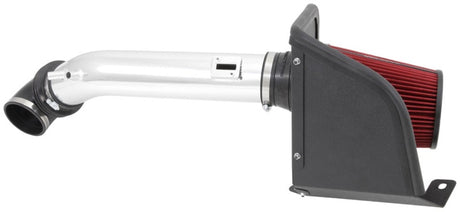 Kit d'admission d'air Spectre 14-15 GM Silverado/Sierra V8-5.3LF/I - Poli avec filtre rouge