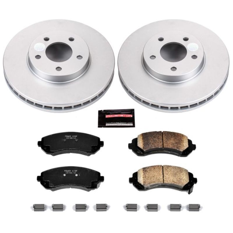Kit de freins avant Power Stop 02-06 Buick Rendezvous Z17 Evolution Geomet avec revêtement