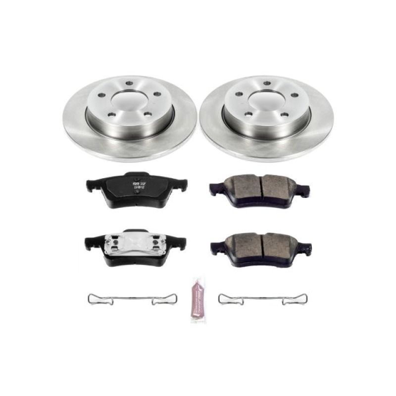Kit de freins arrière Power Stop Autospecialty pour Mazda 3 04-05