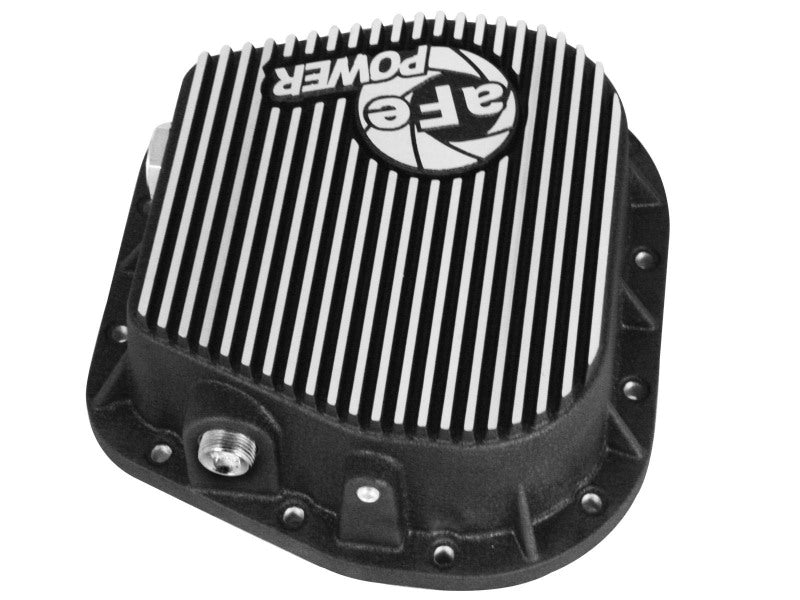 Couvercle de différentiel arrière aFe Power (usiné) 12 boulons 9,75 po 97-16 Ford F-150 avec huile pour engrenages 4 QT