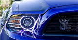 Oracle Ford Mustang 13-14 Halo Kit - ColorSHIFT w/ Simple Controller