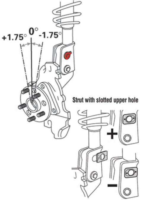 Boulons SPC Performance EZ Cam XR (paire) (remplace les boulons de 16 mm)