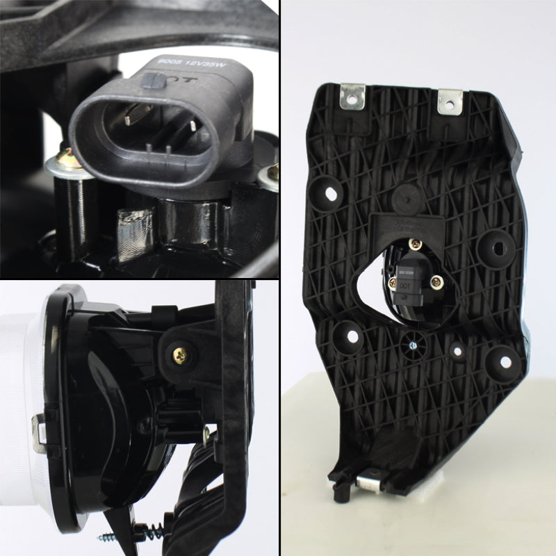 Feux antibrouillard Spyder de style OEM avec interrupteur pour Ford F250 F350 F450 F550 XLT 2011-2016 - Transparent FL-FF25011-C