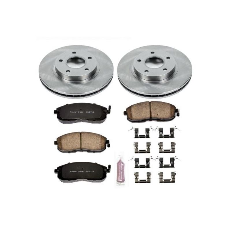 Power Stop 99-01 Nissan Maxima Front Autospecialty Brake Kit