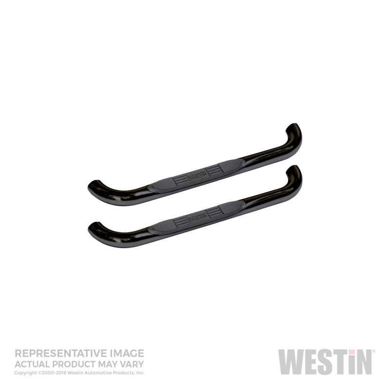Marchepieds Nerf Westin 1980-1997 Ford F-Series Reg Cab (modèles HD 97 uniquement) E-Series 3 - Noir