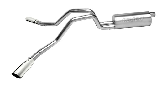 Gibson 10-13 Chevrolet Silverado 1500 LS 4.8L 2.25in Cat-Back Dual Extreme Exhaust - Stainless