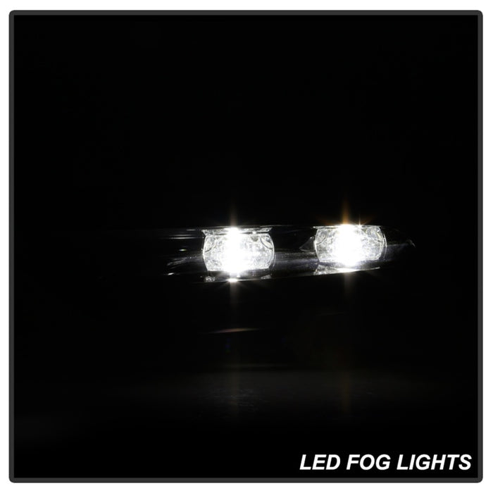 Feux antibrouillard à LED OEM Spyder 15-19 Chrysler 300 avec interrupteur - Transparent FL-C30015-LED-C