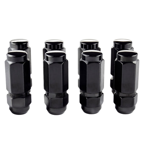 Écrou de roue hexagonal McGard (siège conique / duplex) 9/16-18 / 7/8 Hex / 2,5 po de longueur (paquet de 8) - Noir