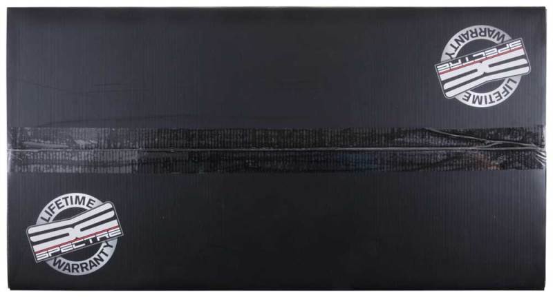 Kit d'admission d'air Spectre 99-07 GM Truck V8-4.8/5.3/6.0LF/I - Anodisé transparent avec filtre rouge