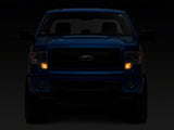 Raxiom 09-14 Ford F-150 Axial OEM Style Rep Headlights- Chrome Housing (Clear Lens)