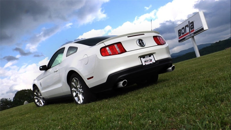 Échappement agressif ATAK Borla 11-14 Ford Mustang 3,7 L 6 cylindres (section arrière uniquement)